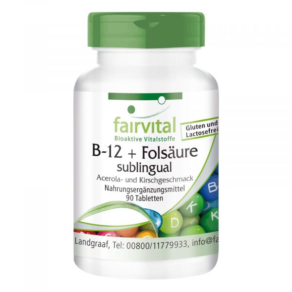 fairvital vitamin B 12 i folna kiselina