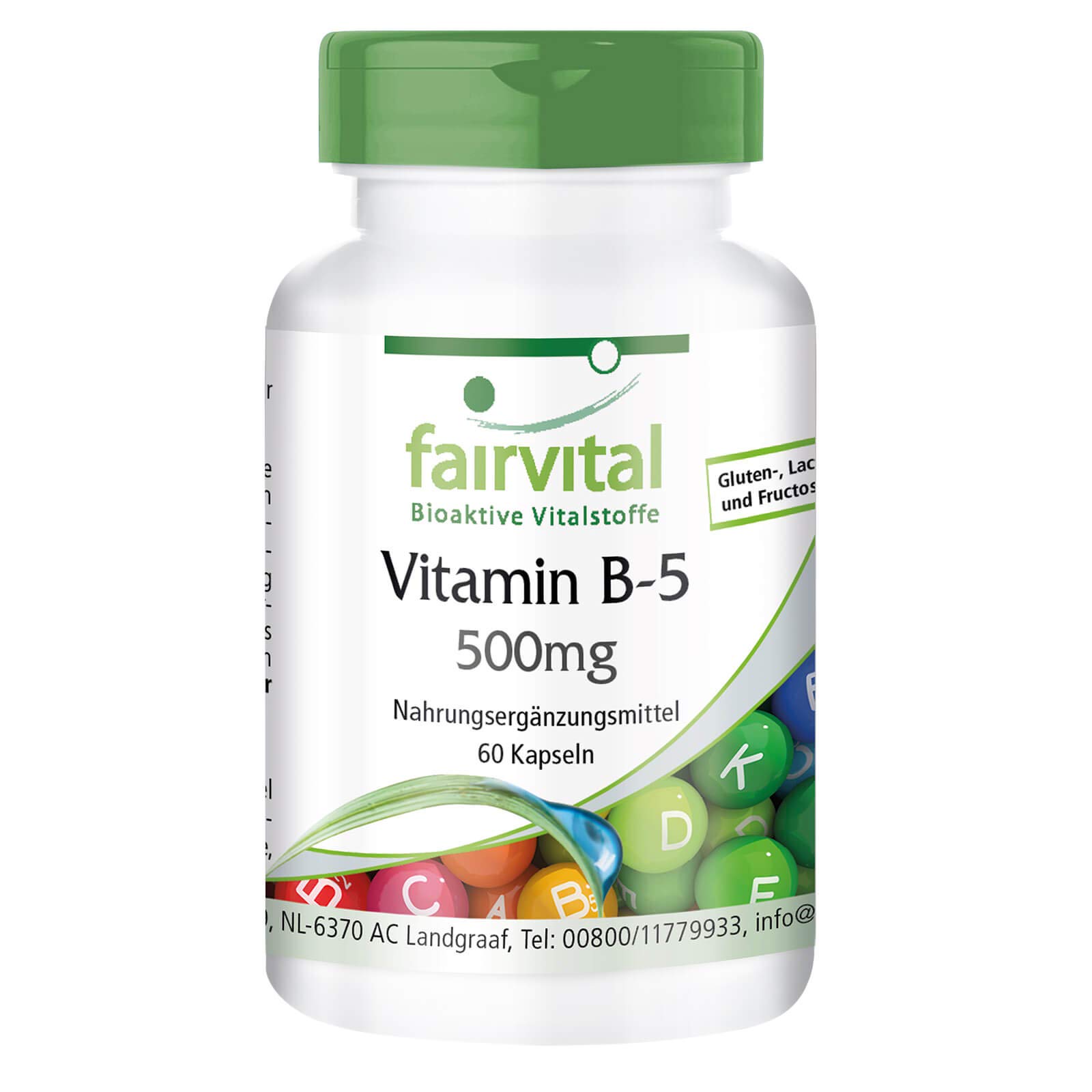 Vitamin B/ 5 pantotenska kiselina kapsule