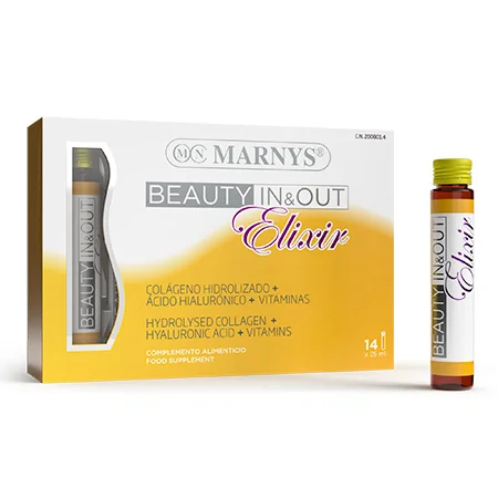 Beauty In & Out Elixir, a 14 x 25 ml - MARNYS® Ampule za zdravu kosu kožu i nokte