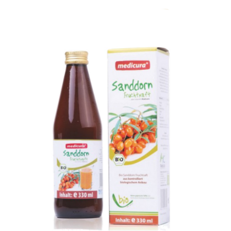 Sok od pasjeg trna 100% BIO, 330 ml - Medicura Pasij trn sok