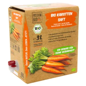 BIO Sok od mrkve 100% 3L - PassionBio