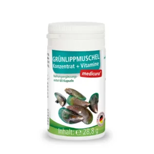 Zelenousna školjka kapsule, a 60 cps - Medicura