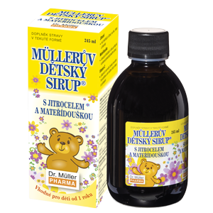 Sirup za djecu s trputcem/bokvicom, divljim timijanom i vitaminom C 245 ml - Dr. Müller