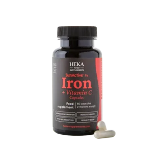 Željezo + vitamin C kapsule, 60 kapsule