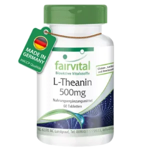 L-Theanine 500mg - 60 tbl. - Fairvital