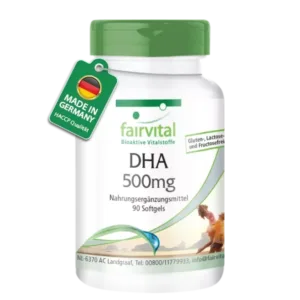 DHA 500mg a90 mekih kapsula - Fairvital