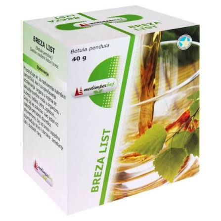 Čaj breza list 40 g - Medimpex
