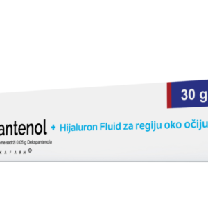 Pantenol + Hijaluron Fluid za regiju oko očiju 30 g - DUKAFARM